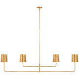 Go Lightly 70" Four Light Linear Chandelier
