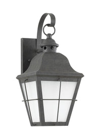 Chatham 14.5" Lantern — Frosted Seeded