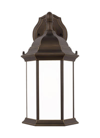 Sevier 16" Downlight Lantern — Satin Etched