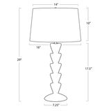Patricia Jade One Light Table Lamp