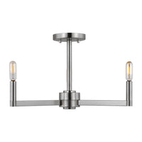 Fullton Semi-Flush Mount — 10.63"