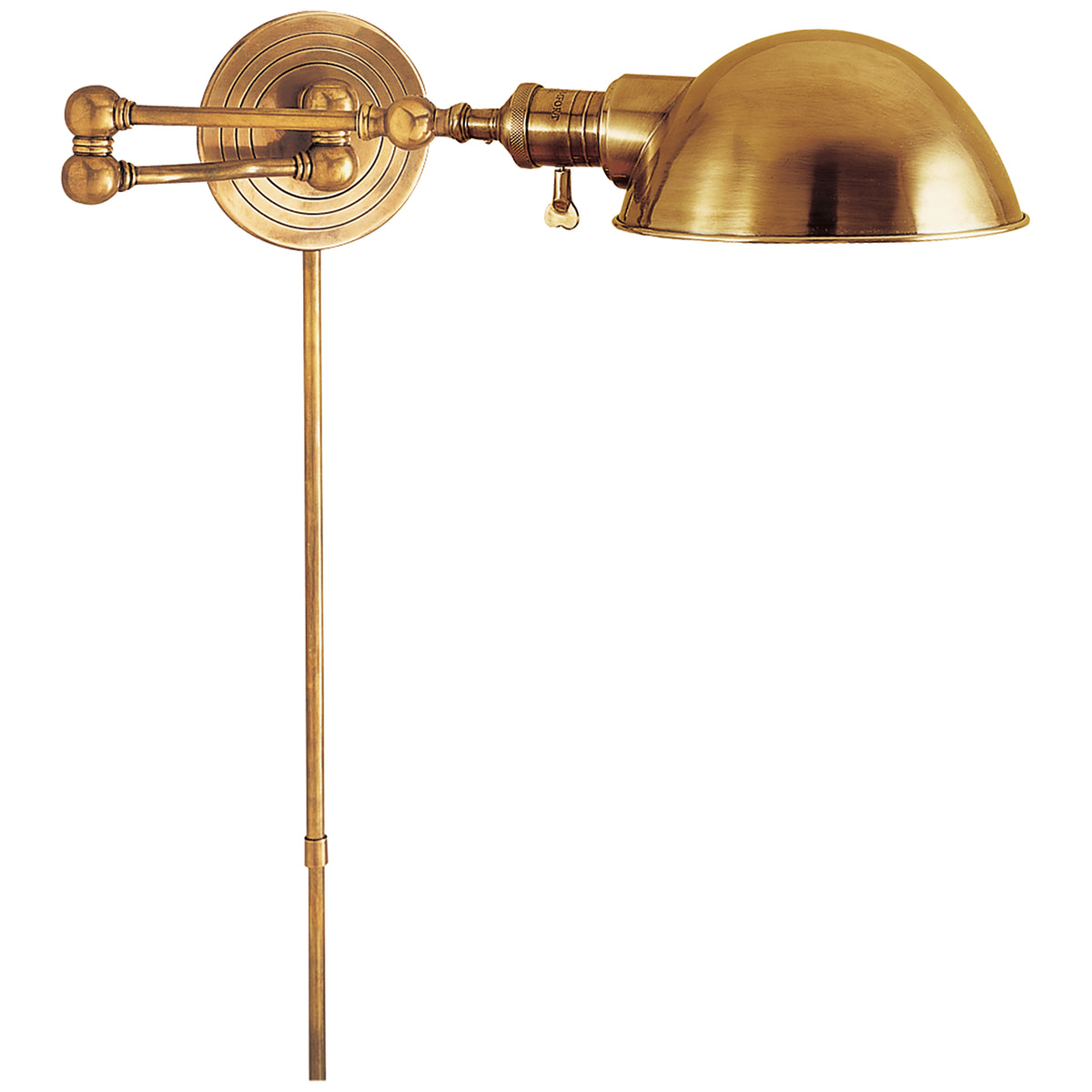 Boston Swing Arm with Apothecary Shade