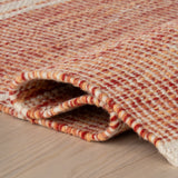 Dash & Albert Malta Handwoven Wool Rug in Pink, photo 6
