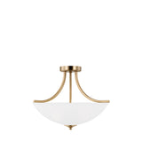 Geary Three Light Semi Flush Mount