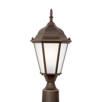 One Light Outdoor Post Lantern — 17.88"