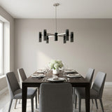 Zentro Five Light Chandelier