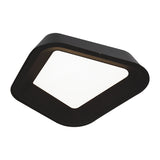 Rhonan Flush Mount — Nightshade Black