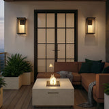 Audley 15" LED Lantern — Clear