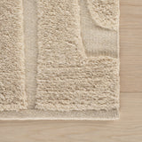 Dash & Albert Ais Abstract Bohemian Rug in Ivory, photo 4
