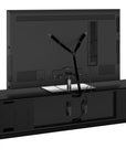 Align 7473 | Low 4 Door Media & Storage Console