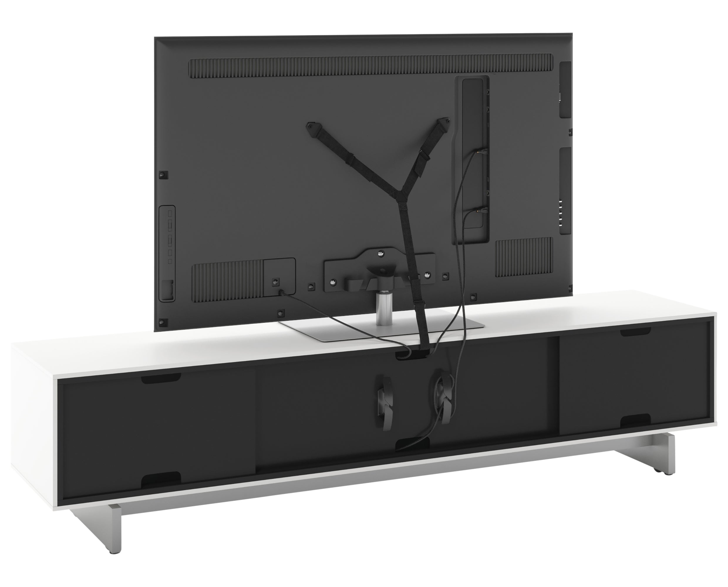Align 7473 | Low 4 Door Media &amp; Storage Console