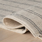 Dash & Albert Arven Striped Handmade Cotton Rug in Grey, photo 6