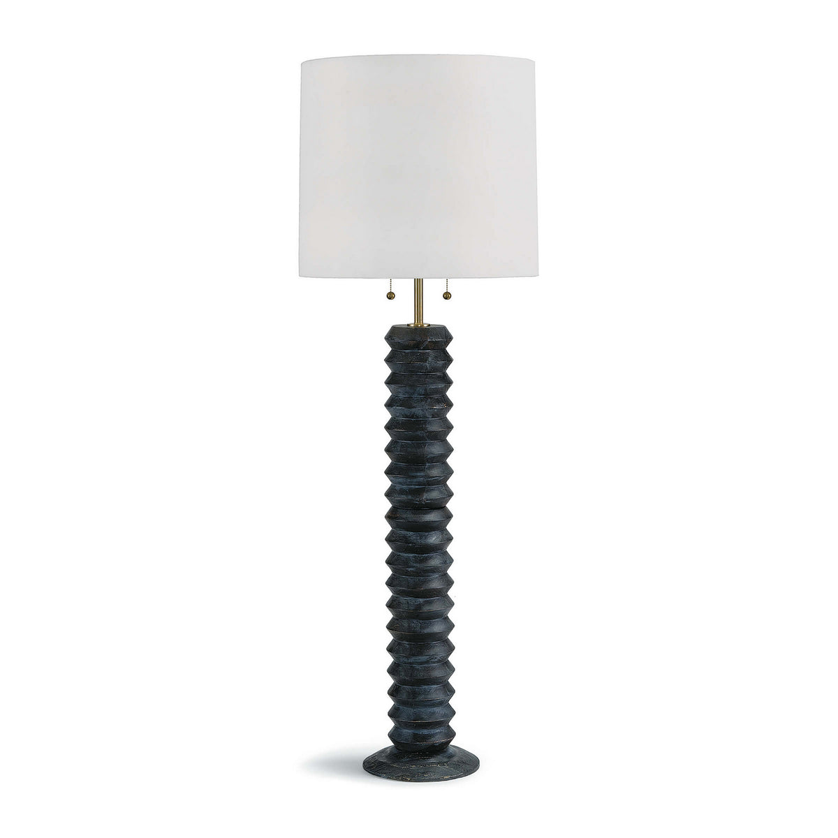 Accordion Two Light Floor Lamp
