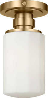 Fairfax 5" Solitaire" Flush Mount