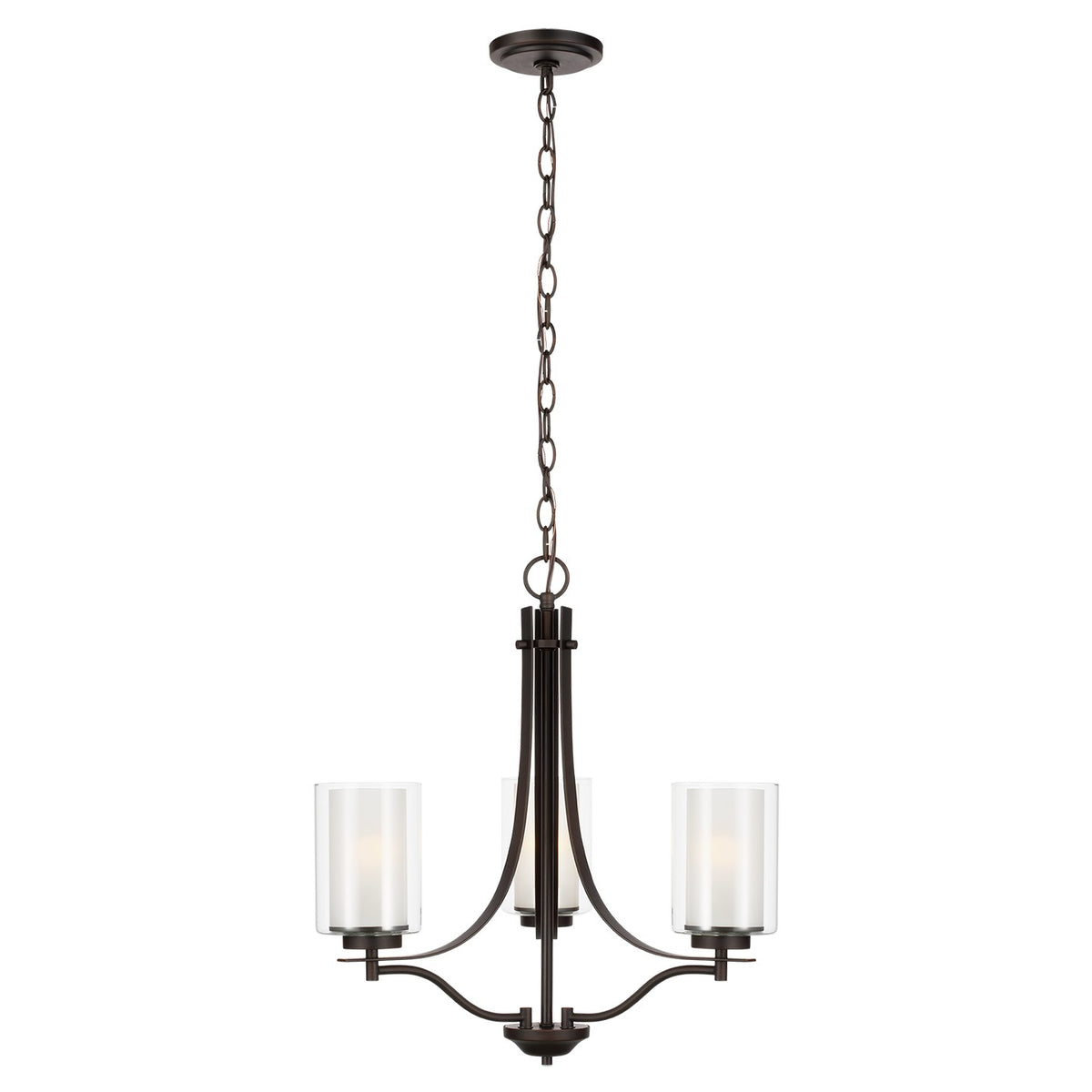 Elmwood Park Three Light Chandelier
