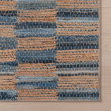 Lynix Coastal Striped Machine Washable Rug