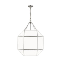 Morrison Large Lantern — Smooth White, 60 W