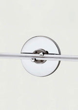 Wall MonoRail 4" Round Direct Canopy Single-Feed With LED Transformer