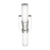 LED Bath Wall Sconce — W: 4.75" × H: 18.00" × D: 4.50"