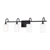 Oak Moore 4-Light Bath Sconce — 75 W