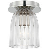 Asalea 5" Solitaire Flush Mount