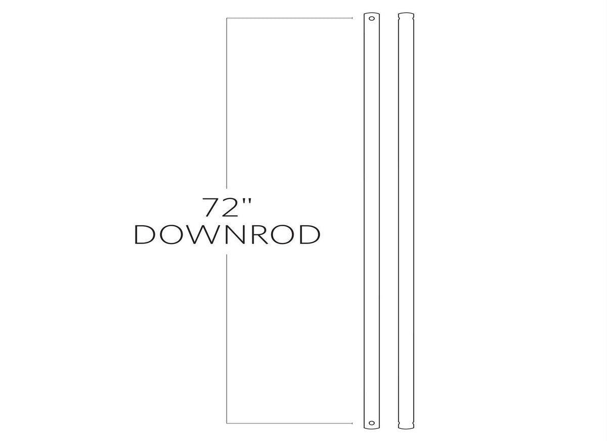 Universal Downrod — 72"