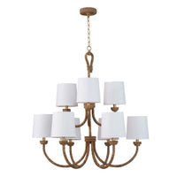 Bimini Nine Light Chandelier