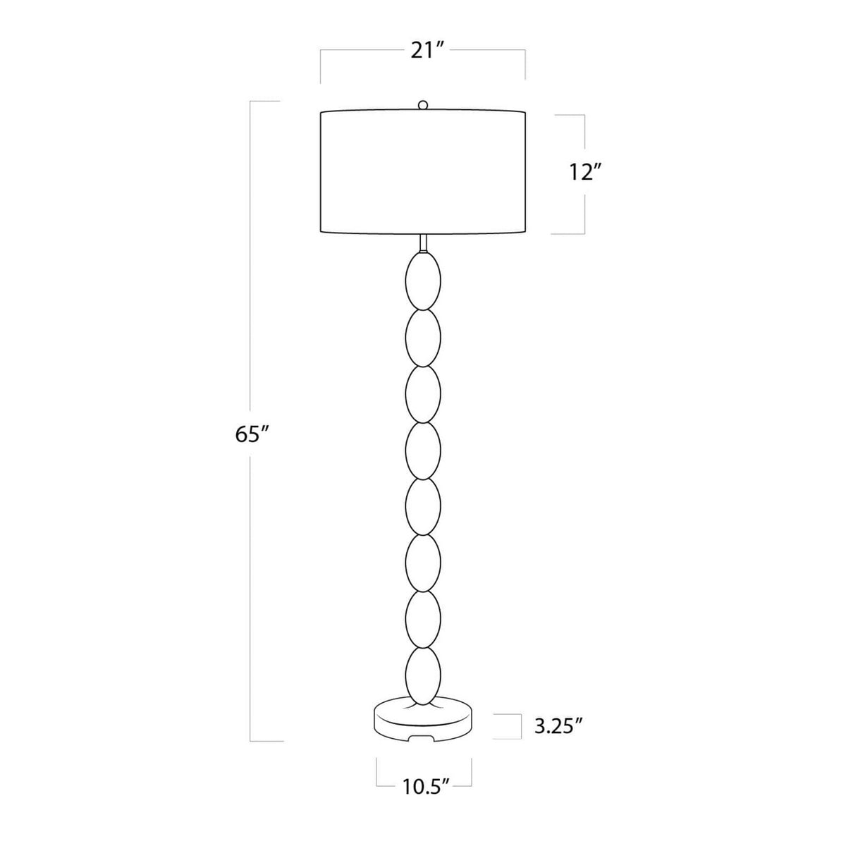Buoy One Light Floor Lamp