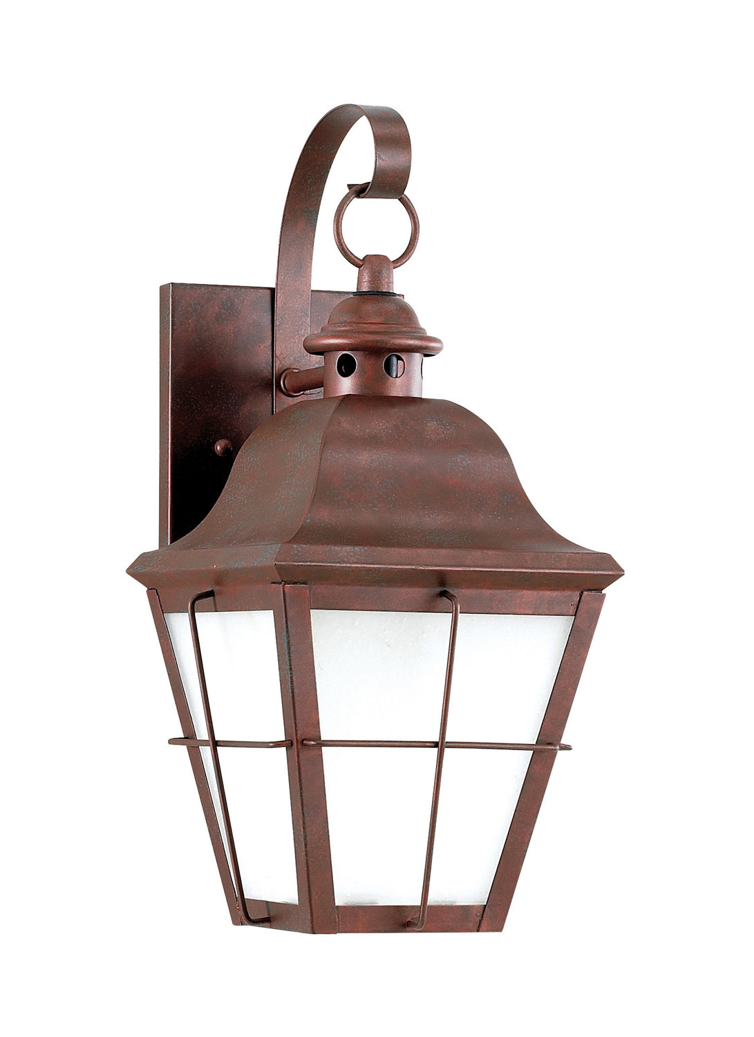Chatham 14.5" Lantern — Clear Seeded