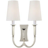Delphia Large Double Arm Sconce
