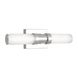 LED Bath Wall Sconce — W: 4.75" × H: 18.00" × D: 4.50"