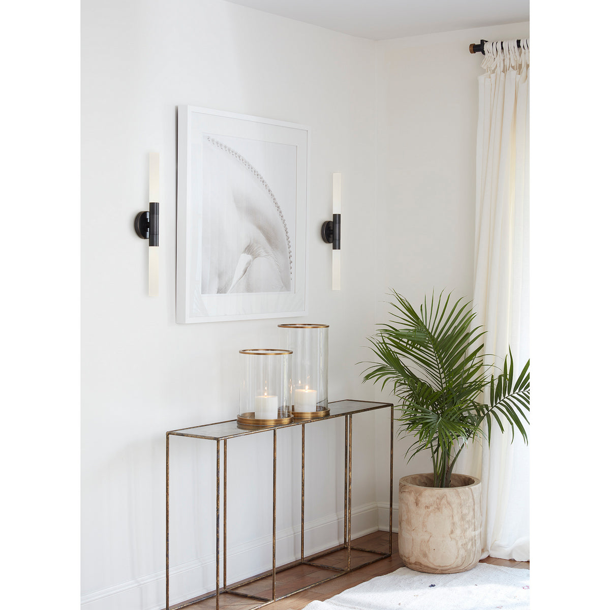 Wick Hilo Two Light Wall Sconce