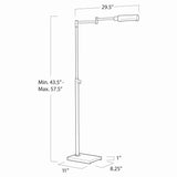 Noble One Light Floor Lamp