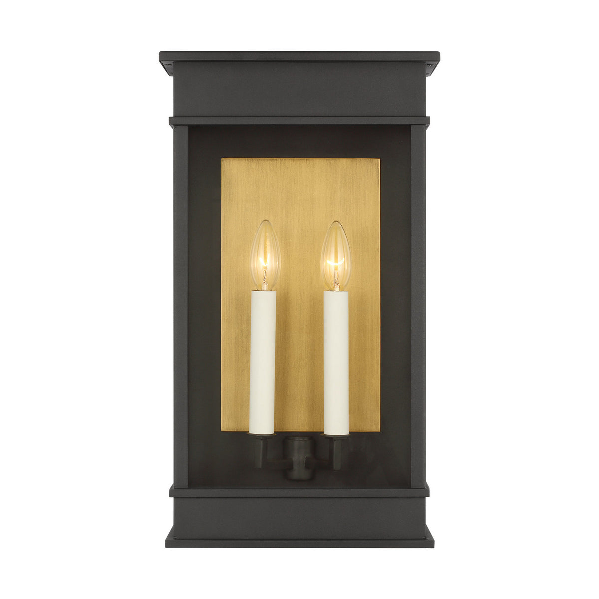 Two Light Outdoor Wall Sconce — 22.75"