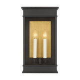 Two Light Outdoor Wall Sconce — 22.75"