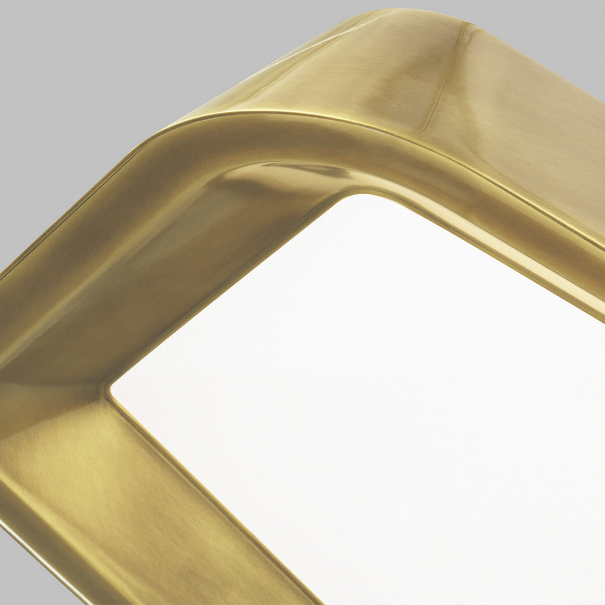 Rhonan Flush Mount — Plated Brass