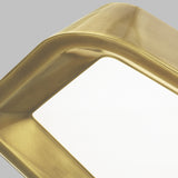 Rhonan Flush Mount — Plated Brass