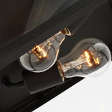 Two Light Outdoor Flush Mount — 60 W