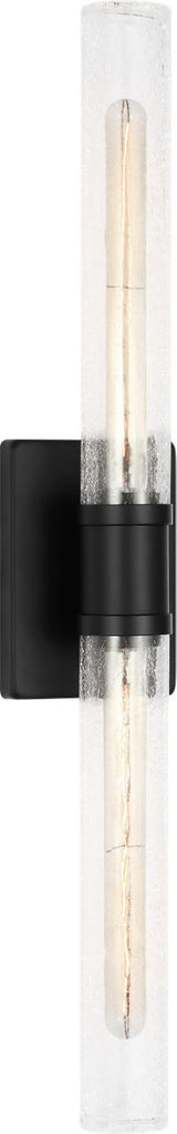 Keaton 30" Vanity Sconce — Crackle