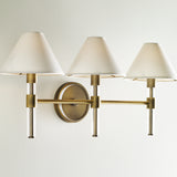 Three Light Bath Vanity — 12.13"