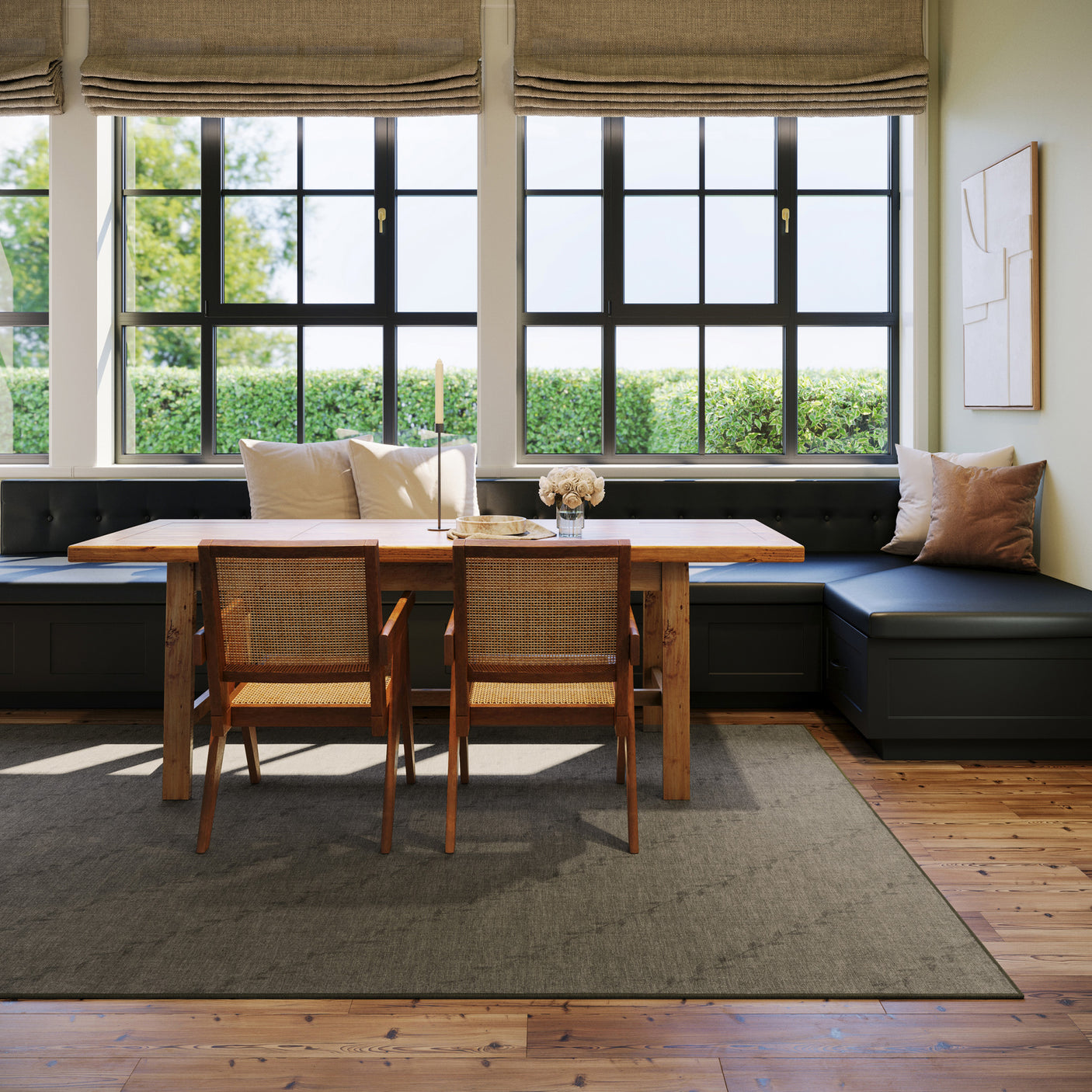 Nate Berkus Ivy Soft Floral Washable Area Rug