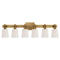 Bryant Six-Light Linear Bath Sconce