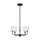 Emile Five Light Chandelier — 9 W