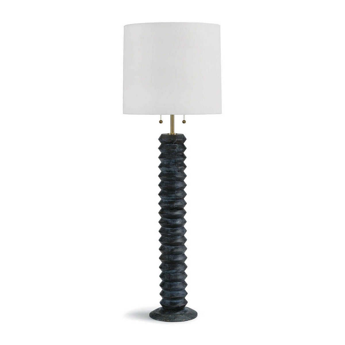 Accordion Two Light Floor Lamp