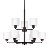 Canfield Nine Light Chandelier
