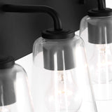 Miles Four Light Bath — Clear