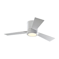 Clarity 42" Semi Flush LED Ceiling Fan