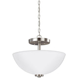 Oslo Two Light Flush Mount