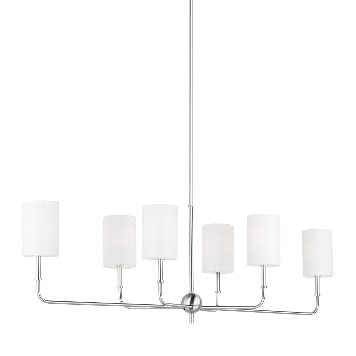Six Light Chandelier — 14.00"