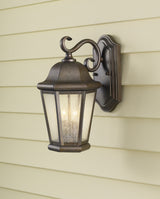 Two Light Outdoor Wall Lantern — 14.50", Torpedo Bulb